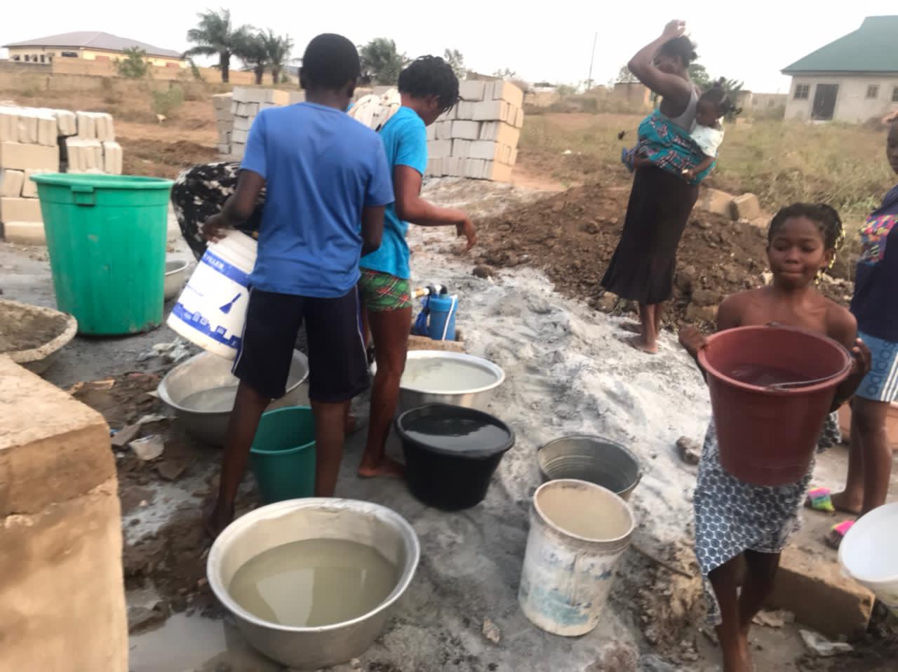 Shine Church of the Nazarene provides clean water to the Domiabra Community