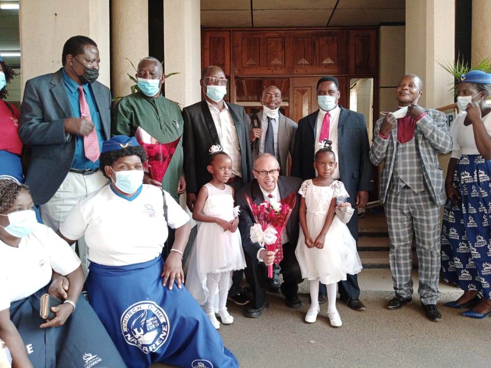 L’Eglise du Malawi reçoit le surintendant général en style pour l’ordination